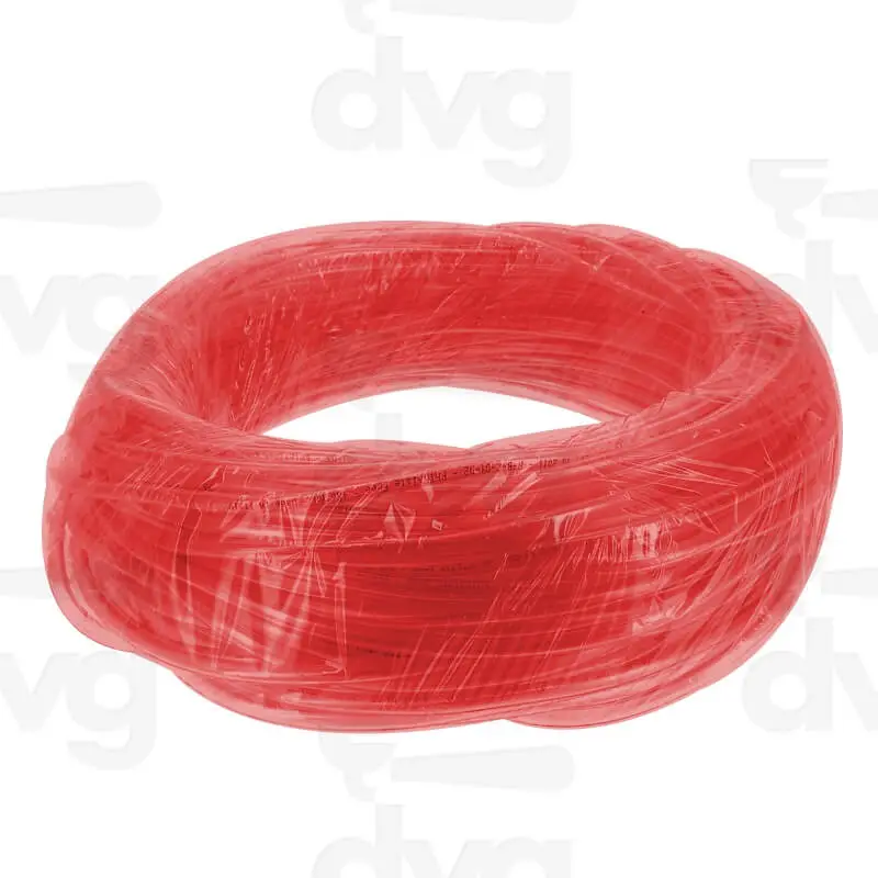 Crevo dozatora <br> pumpa za deterdžent - sjaj <br> 4x6mm - crveno <br> 9V374R